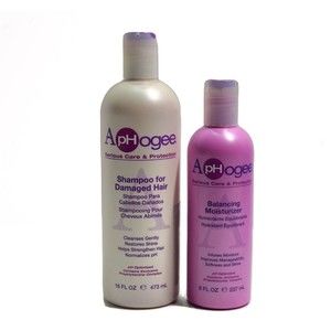 Aphogee 16oz Shampoo For Damaged Hair 8oz Balancing Moisturizer